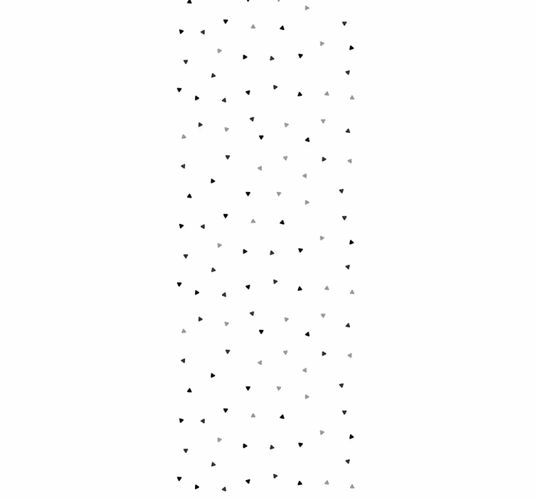 Papel pintado geométrico triangulos dispersos - TenVinilo