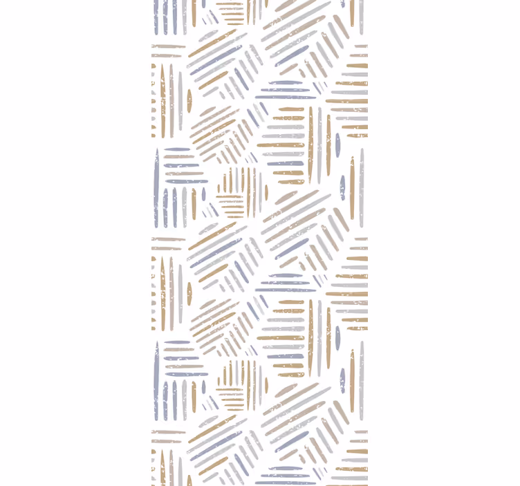 Papel pintado geométrico patrón lineal abstracto - TenVinilo