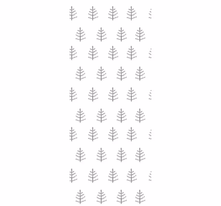Papel pintado hojas botánico simplista - TenVinilo