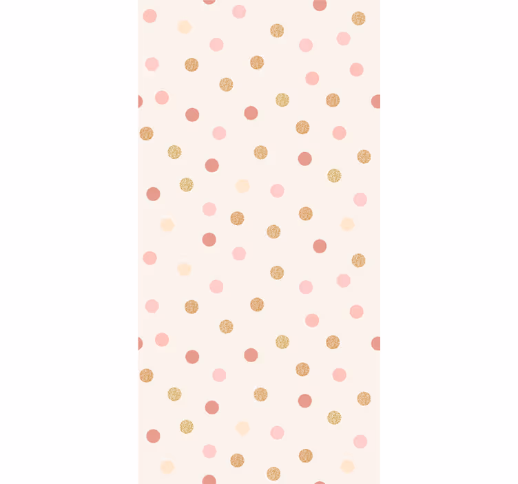 Papel pintado bebé patrón de manchas beige - TenVinilo
