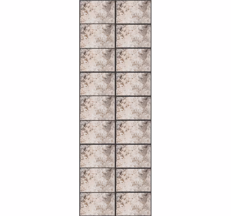Papel pintado mármol azulejos  - TenVinilo