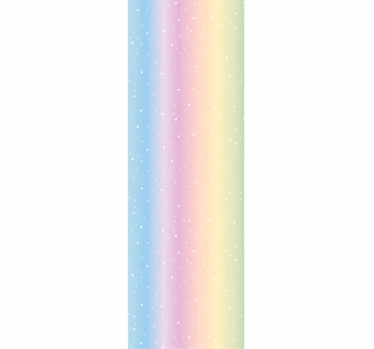 Papel pintado estrellas gradiente estrellado pastel - TenVinilo
