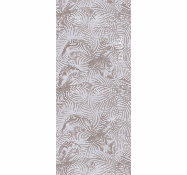 Papel pintado naturaleza patrones de hojas elegantes - TenVinilo
