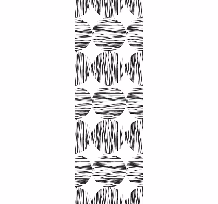 Papel pintado cebra rayas de patrón  - TenVinilo