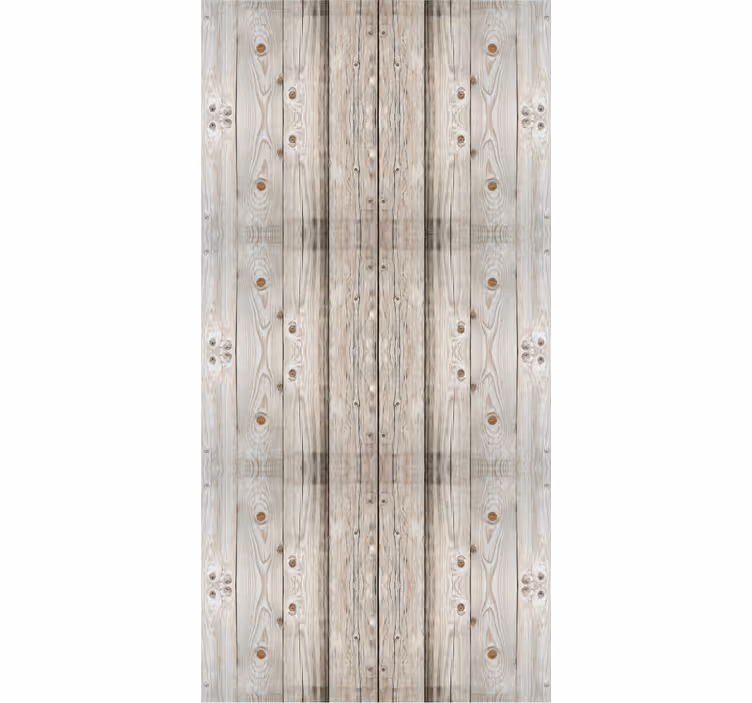 Papel pintado madera simulación de tablón rústico - TenVinilo