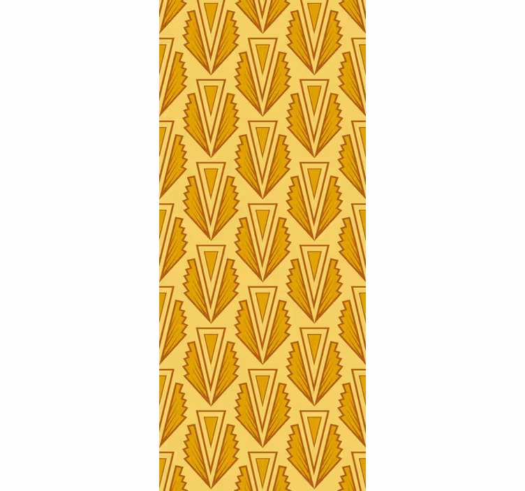 Papel pintado geométrico patrón chevron elegante - TenVinilo