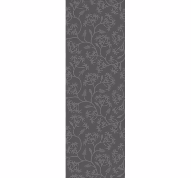 Papel pintado hojas patrón floral sutil - TenVinilo
