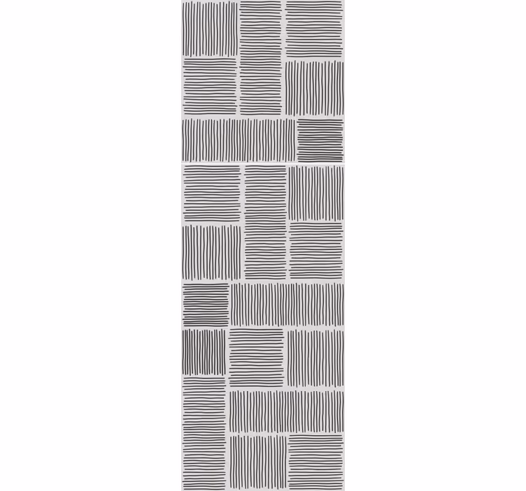 Papel pintado rayas patrones de cuadrados rayados - TenVinilo