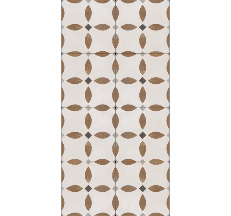 Papel pintado cocina motivo geométrico texturizado beige - TenVinilo