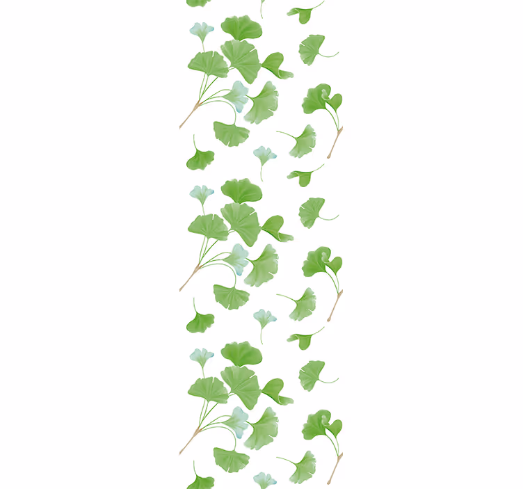 Papel pintado hojas ginkgo biloba - TenVinilo
