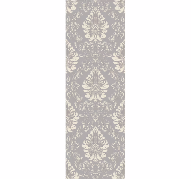 Papel pintado recibidor elegantes patrones ornamentales - TenVinilo