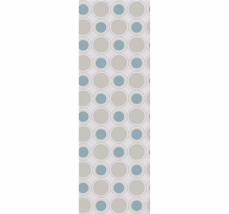 Papel pintado lunares formas circulares suaves - TenVinilo