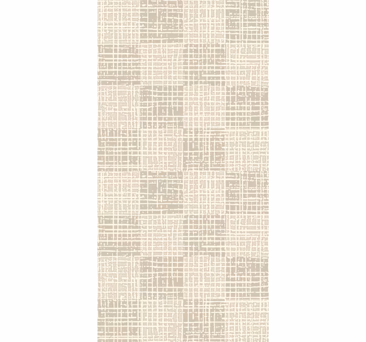 Papel pintado texturas líneas de cuadrícula neutrales - TenVinilo