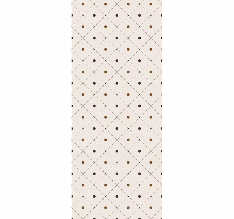 Papel pintado lunares elegante motivo cuadrado - TenVinilo