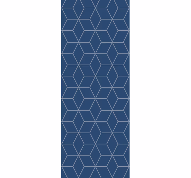 Papel pintado geométrico diseño de patrón hexagonal - TenVinilo
