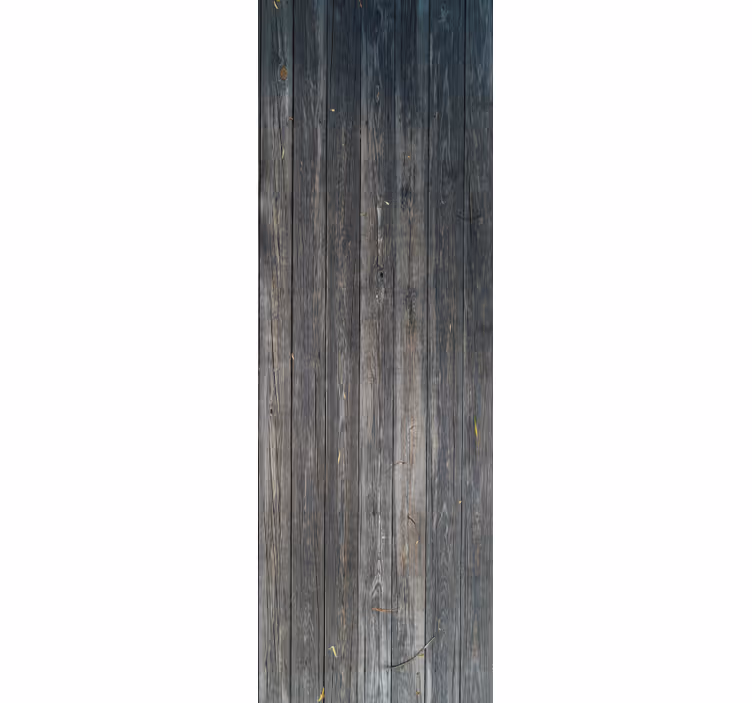 Papel pintado madera tablones grises viejos - TenVinilo