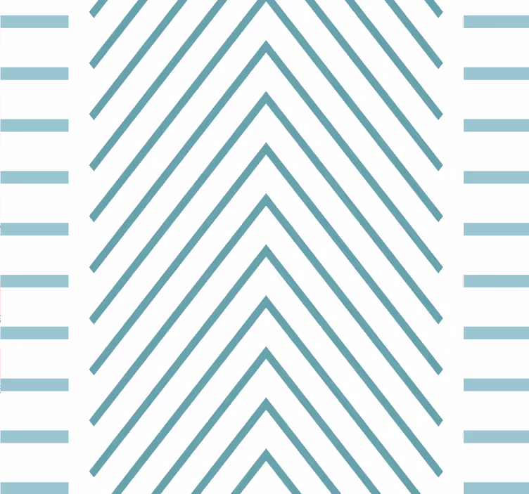 Papel pintado salón elegantes líneas de chevron - TenVinilo