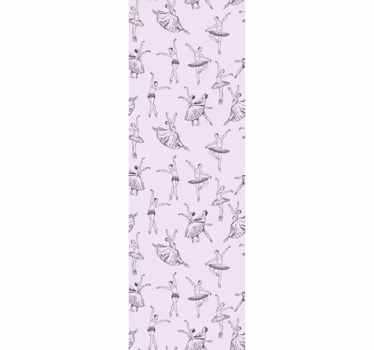 Papel para pared infantil Ballet - TenVinilo