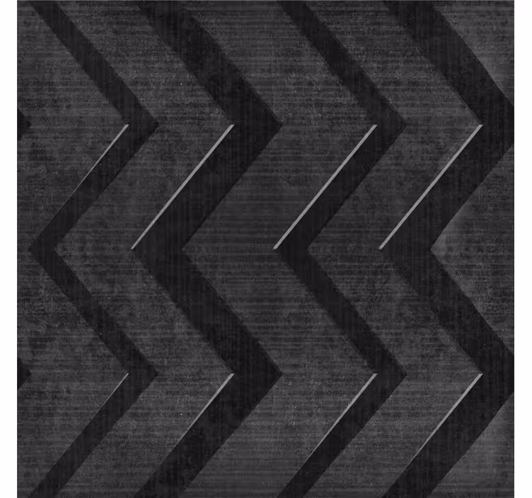 Papel pintado dormitorio negro rayas de acero - TenVinilo