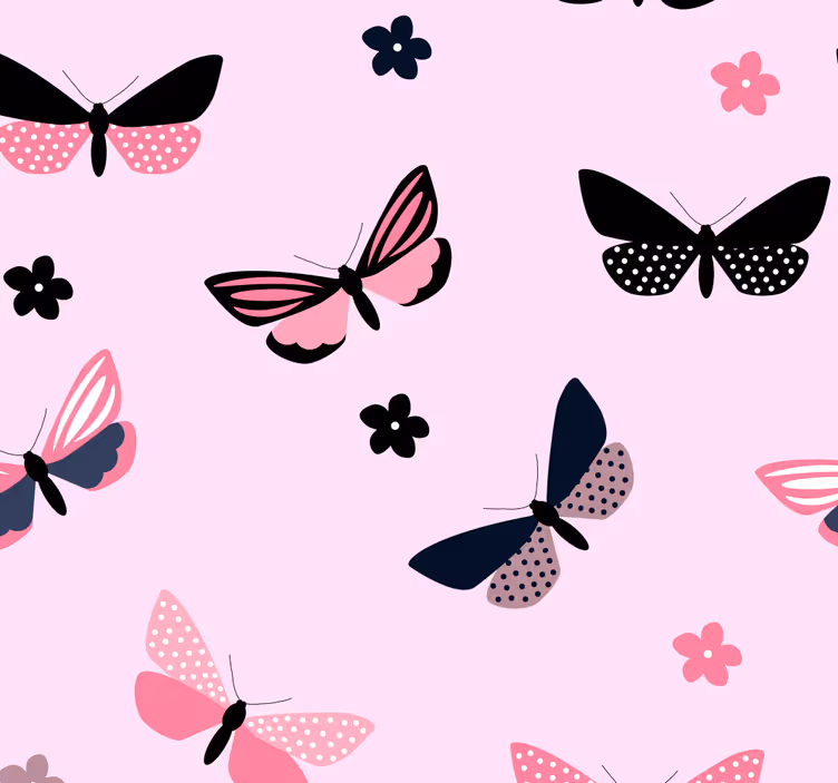 Papel pintado mariposas motivo de mariposa - TenVinilo