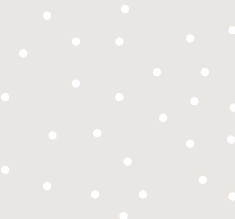Papel pintado bebé color beige con puntos blancos - TenVinilo