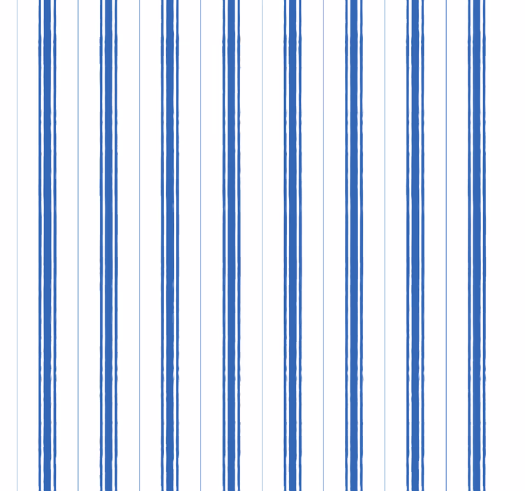 Papel pintado rayas verticales tonos azules - TenVinilo
