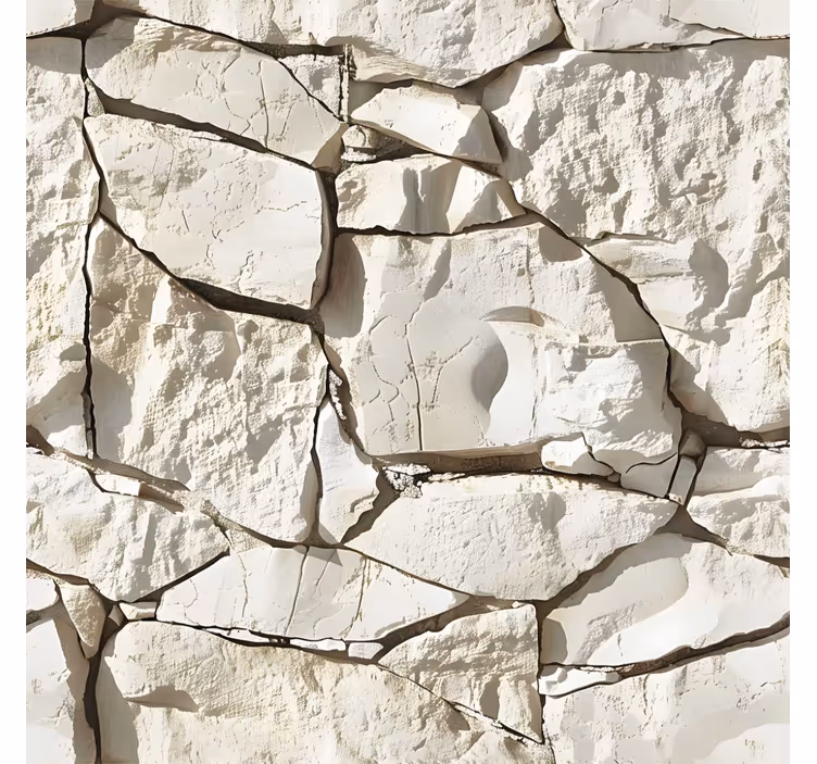 Papel pintado piedra beige claro - TenVinilo