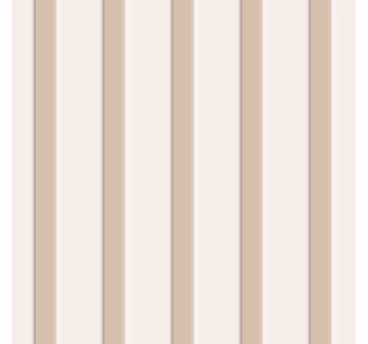 Papel pintado pasillos rayas beige - TenVinilo