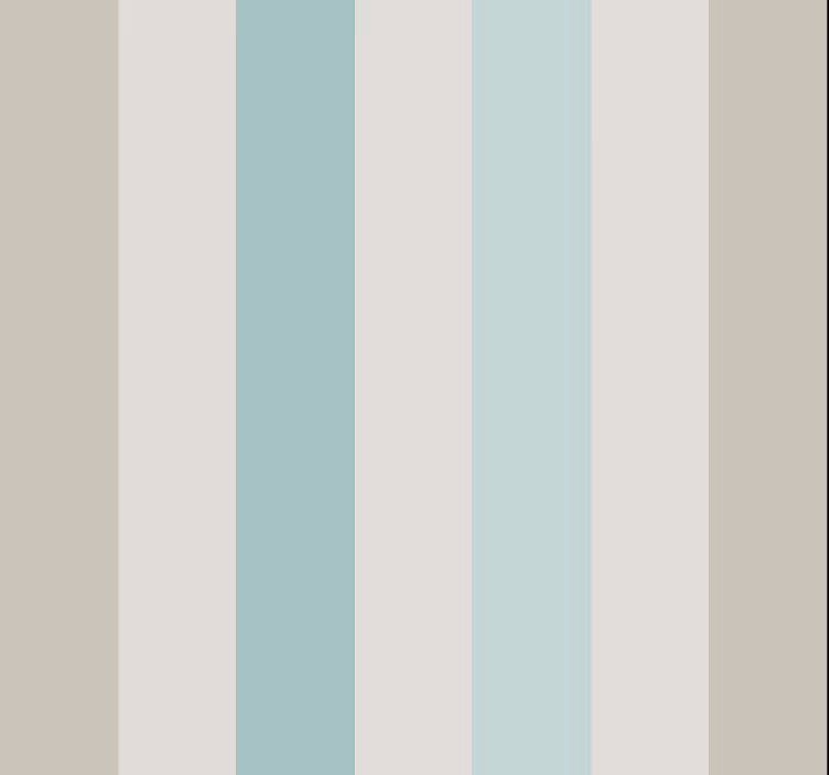 Papel pintado rayas verticales beige y azul - TenVinilo