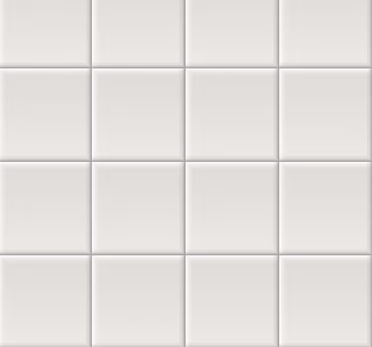 Papel pintado azulejos blancos - TenVinilo