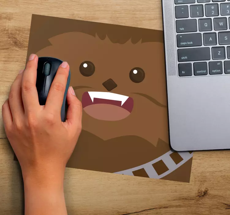 Alfombrilla de ratón con diseño de chewie - TenVinilo