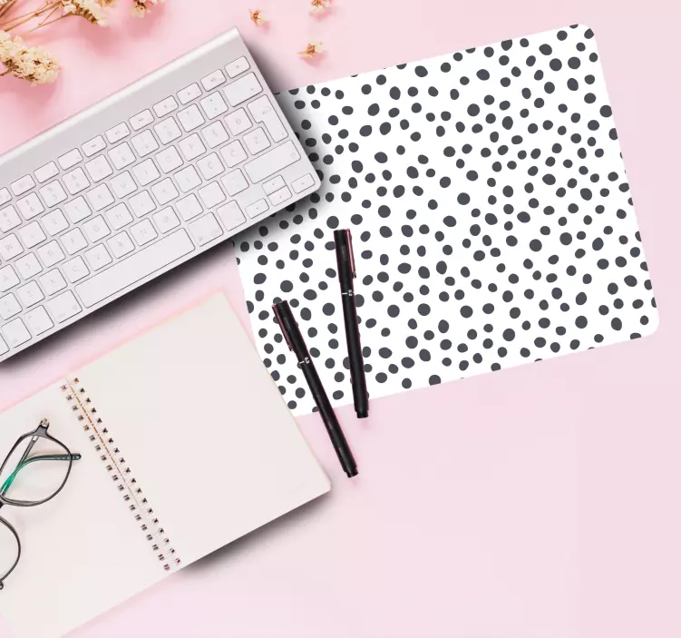 Alfombrilla de ratón texturas Diseño punteado "estilo hampton" - TenVinilo