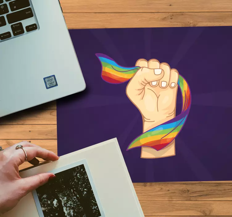 Alfombrilla ratón original cinta de agarre puño - TenVinilo