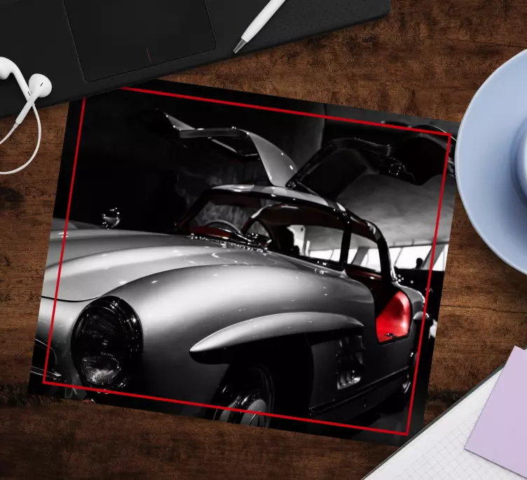 Alfombrilla ratón original coche deportivo clásico - TenVinilo