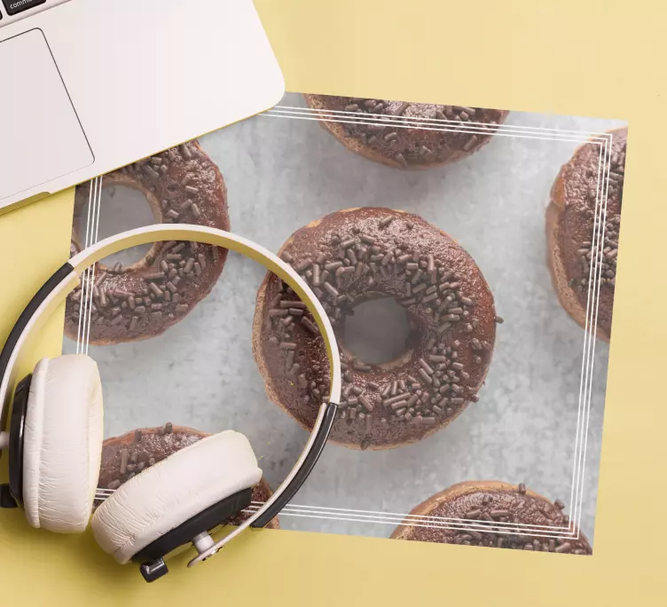 Alfombrilla ratón original delicias con chocolate - TenVinilo