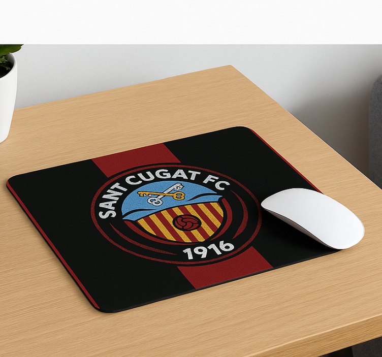 Alfombrilla ratón original escudo de sant cugat - TenVinilo