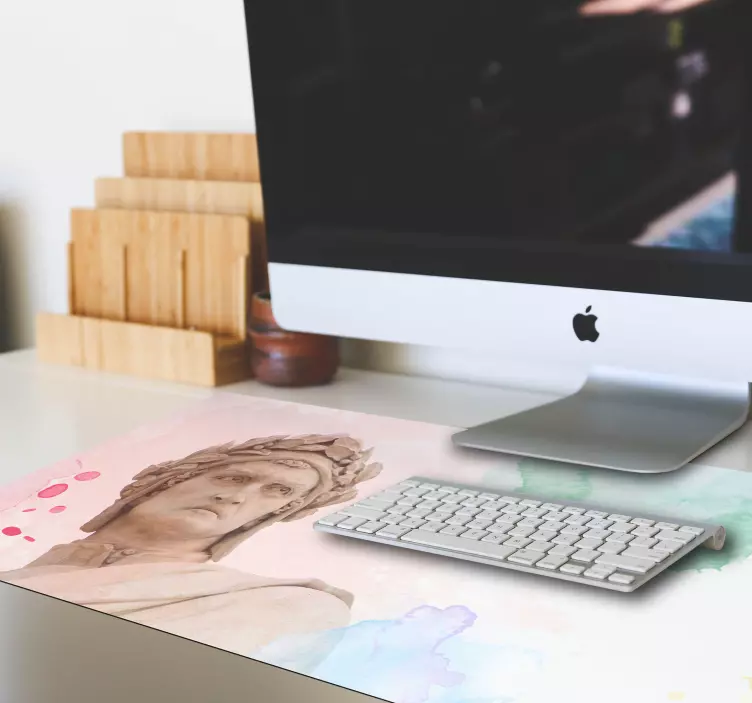 Alfombrilla ratón original estética de escultura clásica - TenVinilo