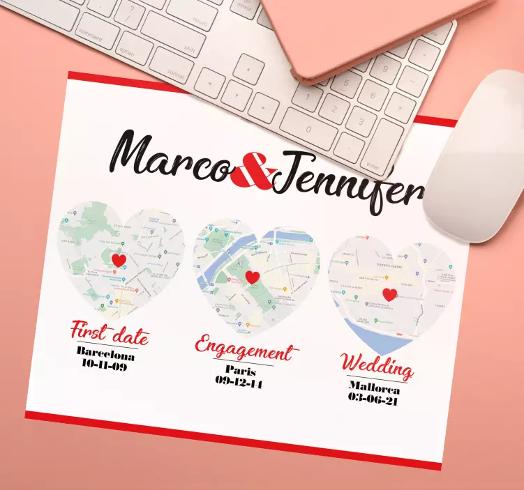 Alfombrilla de ratón con momentos especiales - TenVinilo