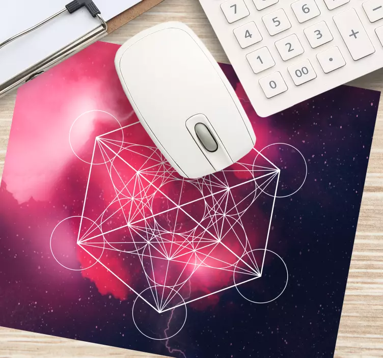 Alfombrilla ratón original Símbolo Metatrón - TenVinilo