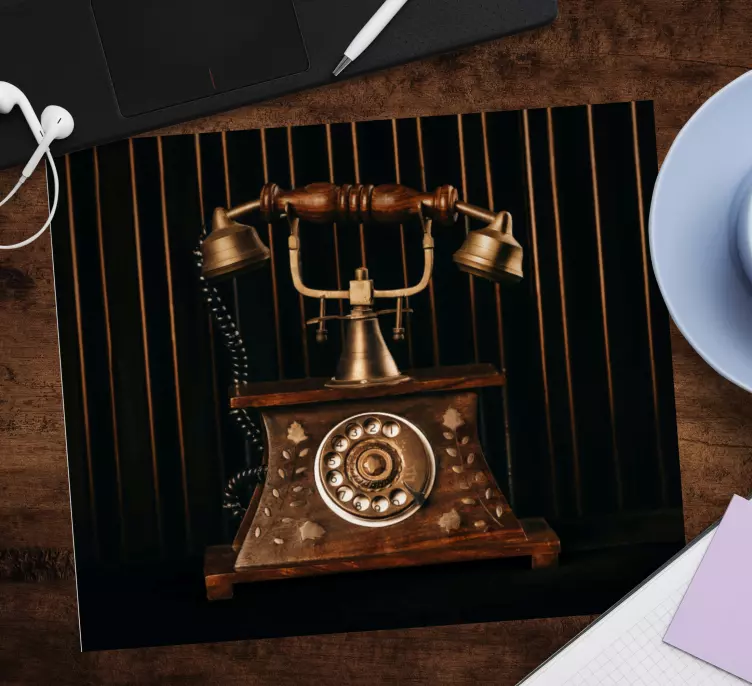 Alfombrilla ratón original teléfono bell vintage - TenVinilo