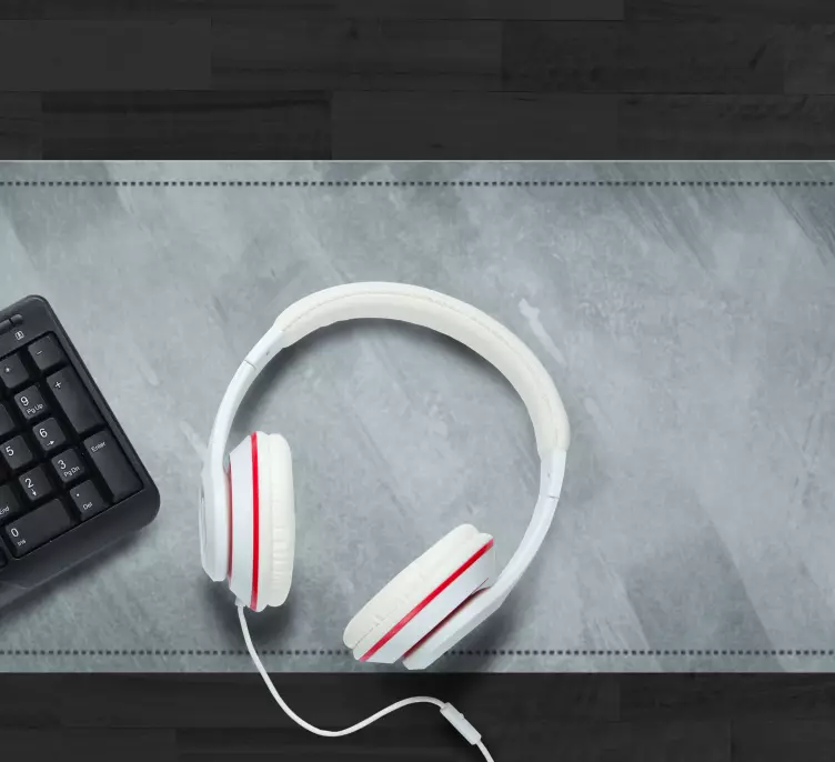 Alfombrilla ratón textura accesorio de audio minimalista - TenVinilo