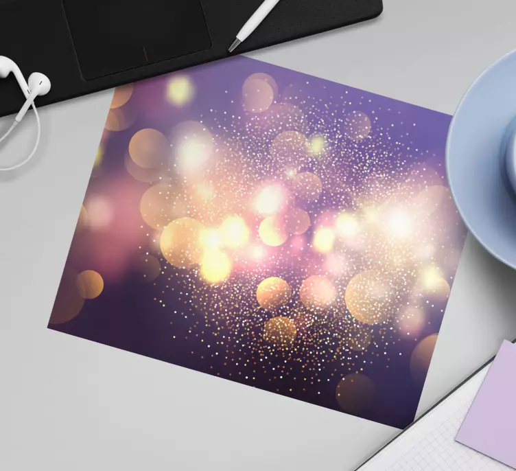 Alfombrilla ratón textura burbujas coloridas brillantes - TenVinilo