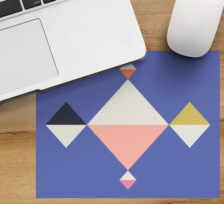 Alfombrilla ratón textura composición geométrica - TenVinilo