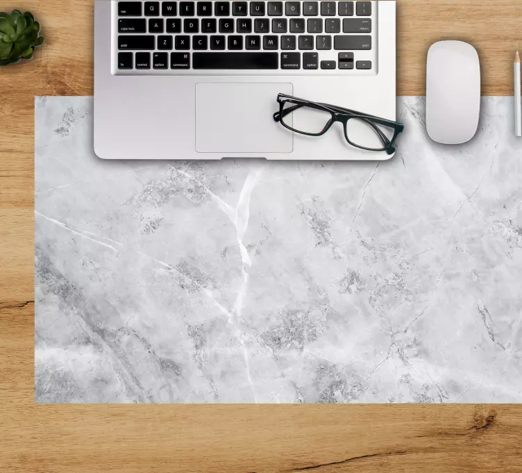Alfombrilla ratón textura efecto mármol - TenVinilo