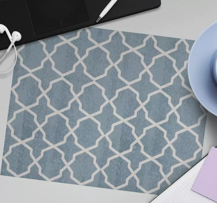 Alfombrilla ratón textura elegante geométrica - TenVinilo