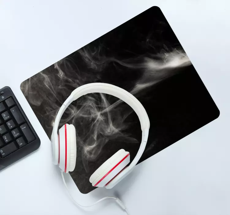 Alfombrilla ratón textura fondo de textura ahumada - TenVinilo