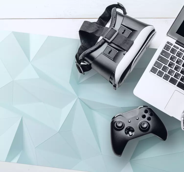 Alfombrilla ratón textura forma geométrica - TenVinilo