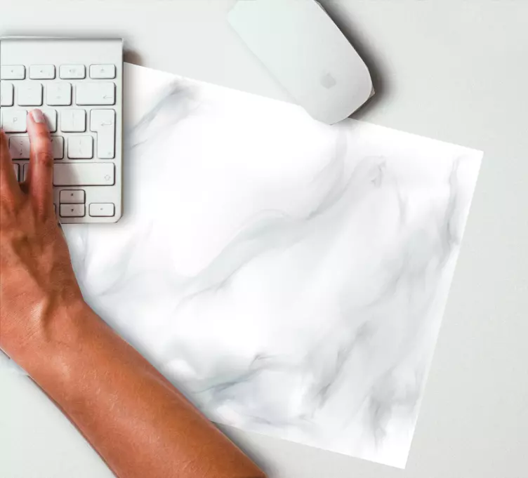 Alfombrilla ratón textura mármol elegante en espiral - TenVinilo