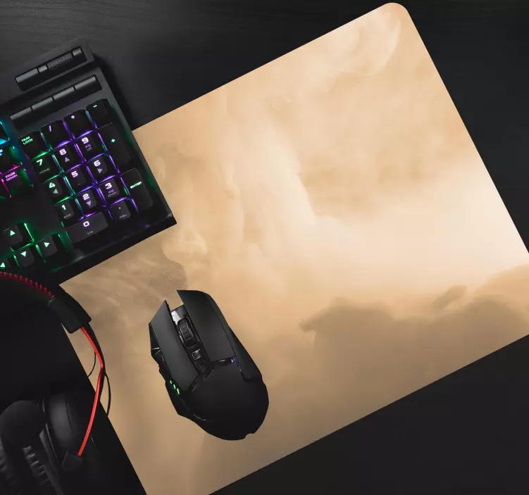 Alfombrilla ratón textura remolinos abstractos suaves - TenVinilo