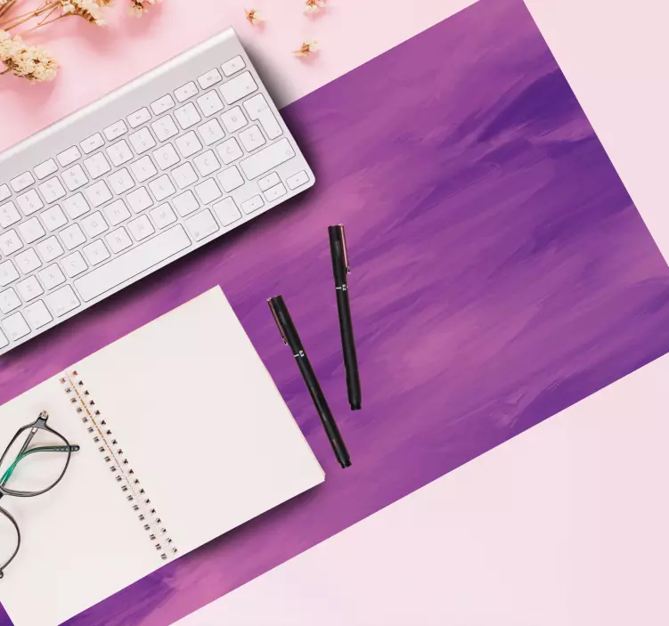 Alfombrilla ratón textura remolinos púrpuras abstractos - TenVinilo